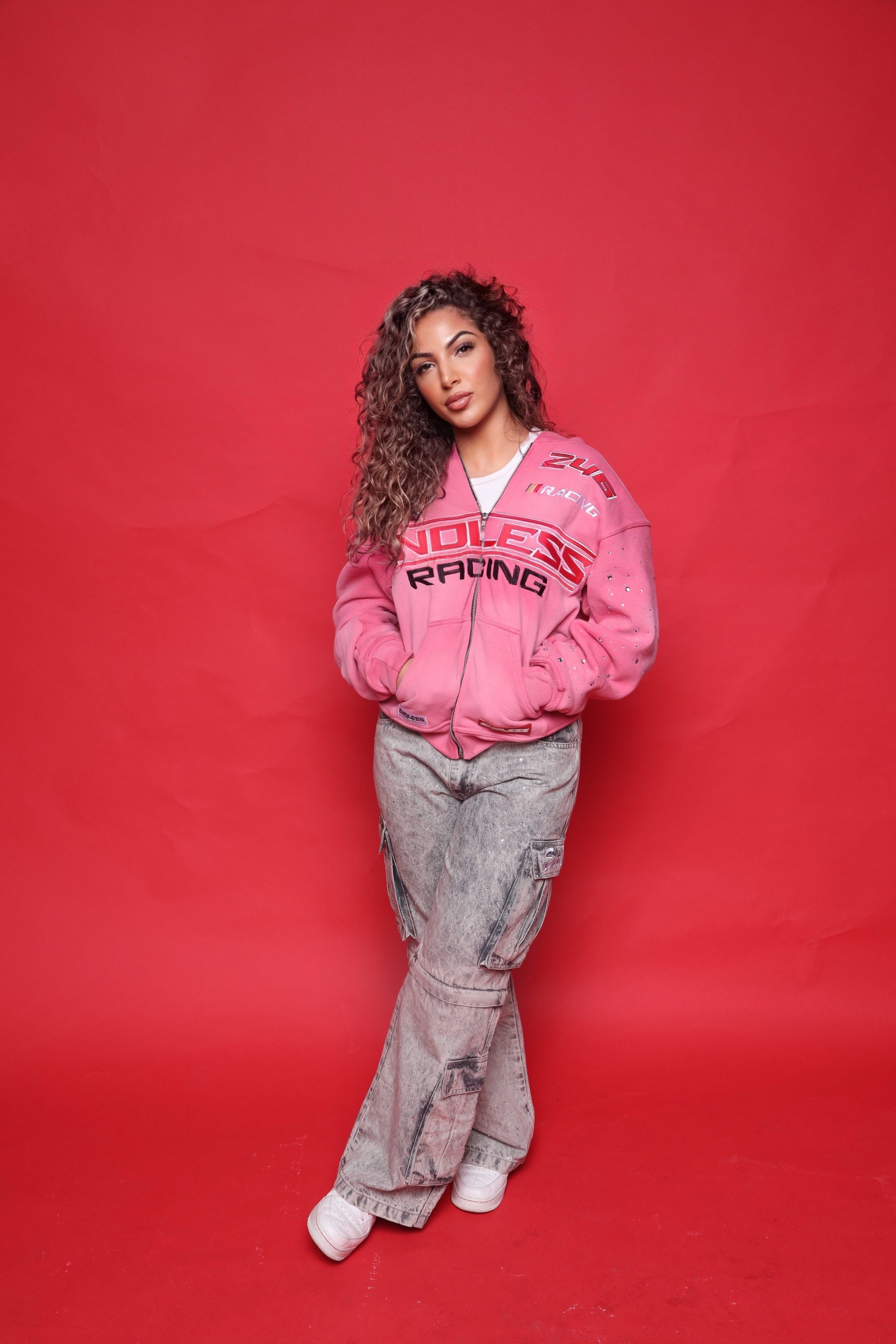Cotton Candy Rush Pit Crew Jacket