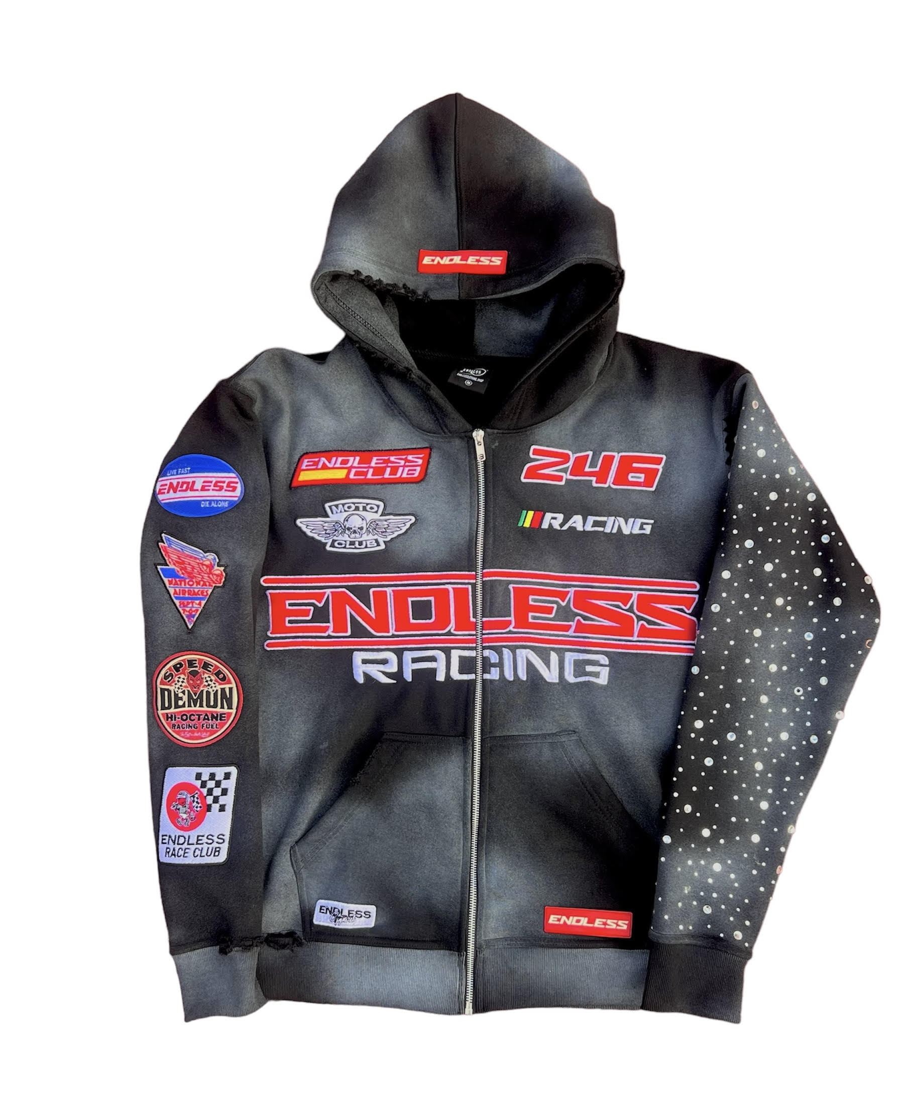 Inferno Black Pit Crew Jacket